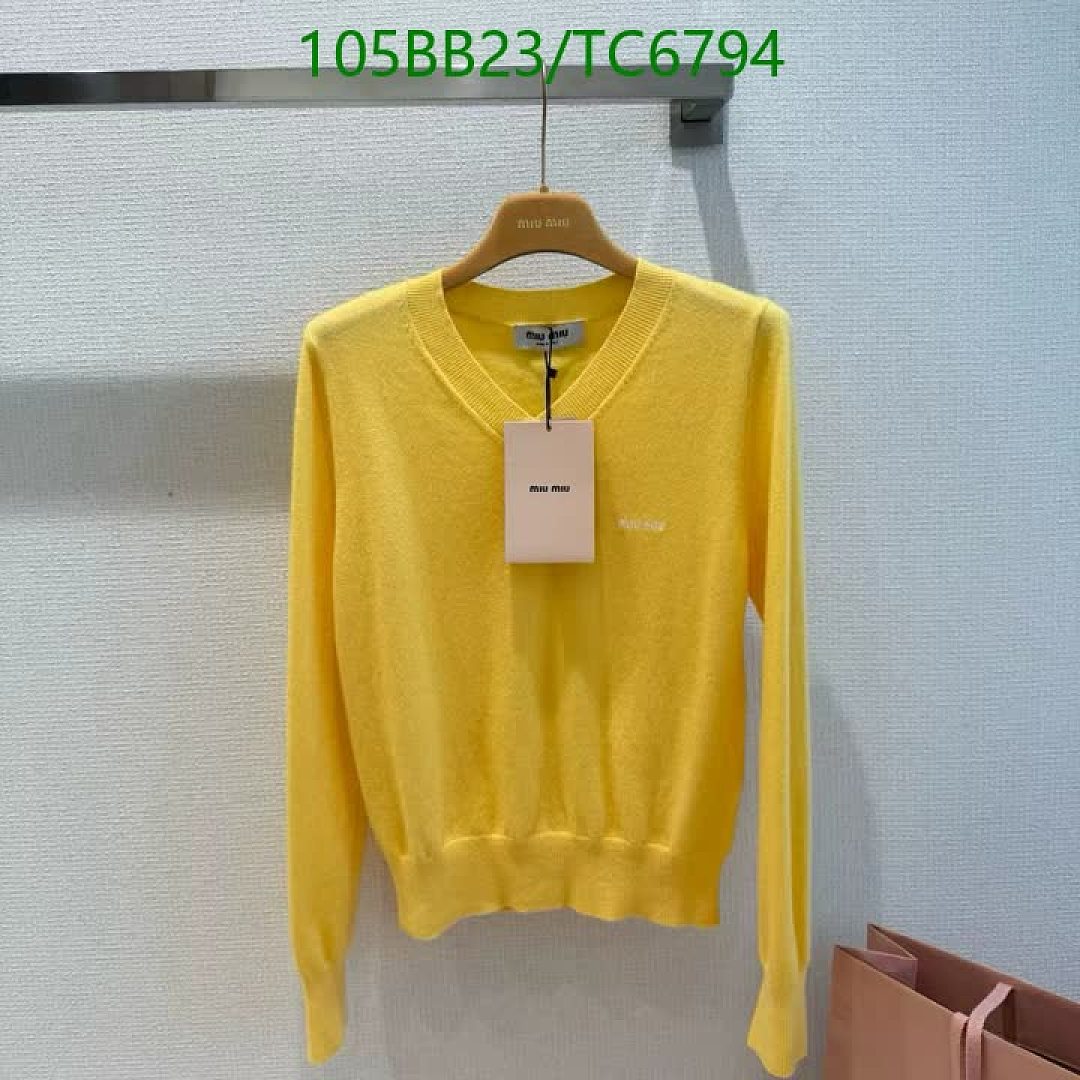 Miu Miu-Clothing Code: TC6794 $: 105USD