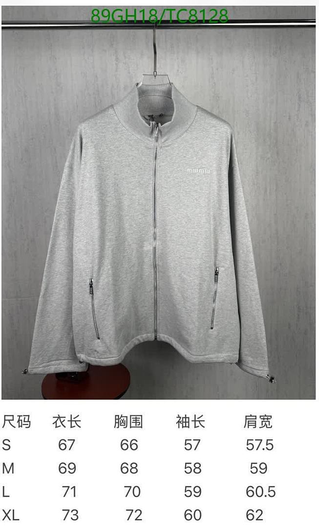 Miu Miu-Clothing Code: TC8128 $: 89USD