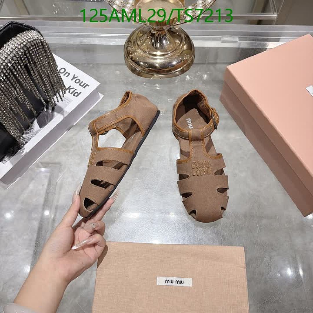 Miu Miu-Shoes(Women) Code: TS7213 $: 125USD