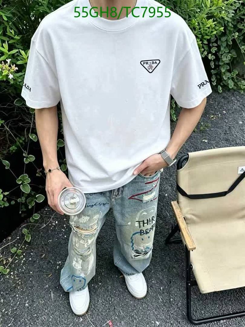 Prada-Clothing Code: TC7955 $: 55USD