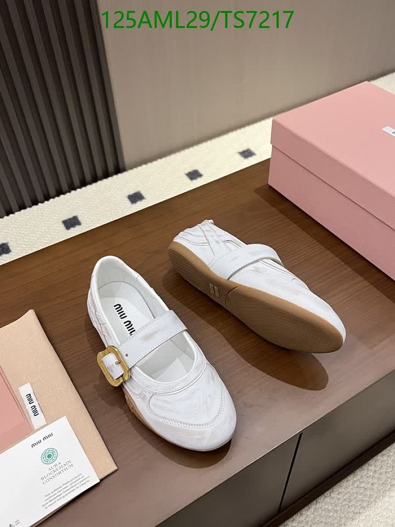 Miu Miu-Shoes(Women) Code: TS7217 $: 125USD