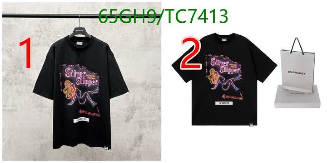 Balenciaga-Clothing Code: TC7413 $: 65USD