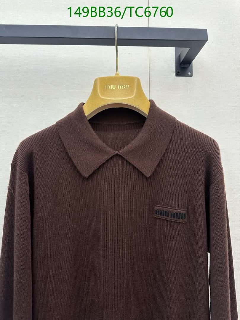 Miu Miu-Clothing Code: TC6760 $: 149USD