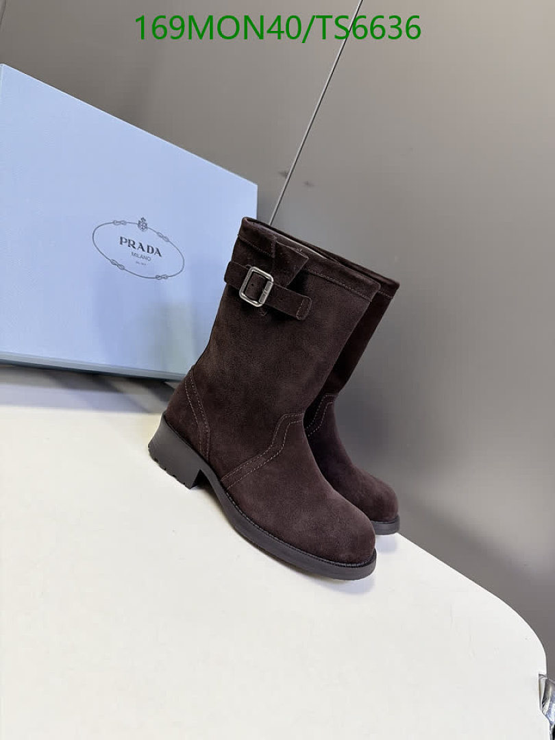 Prada-Shoes(Women) Code: TS6636 $: 169USD