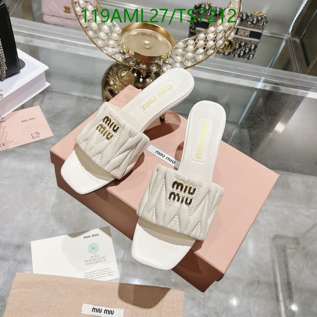 Miu Miu-Shoes(Women) Code: TS7212 $: 119USD