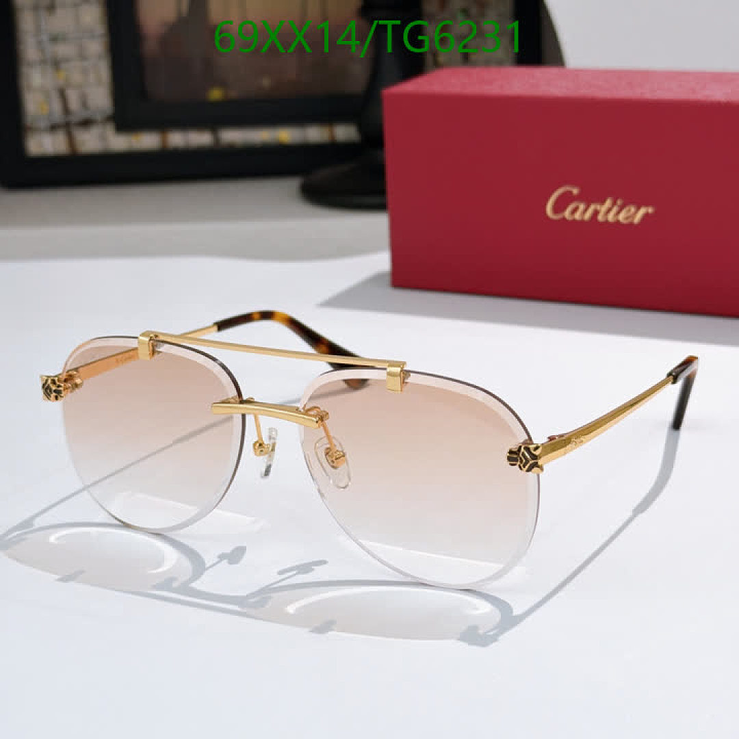 Cartier-Glasses Code: TG6231 $: 69USD