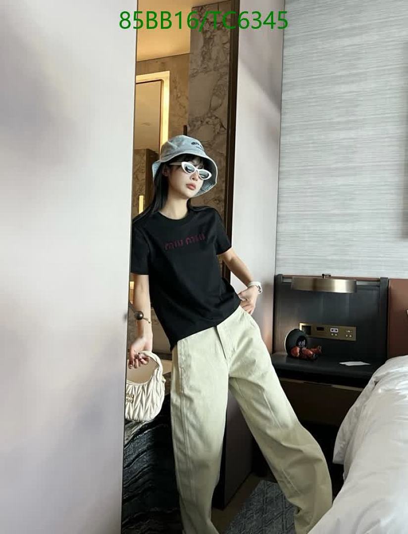 Miu Miu-Clothing Code: TC6345 $: 85USD