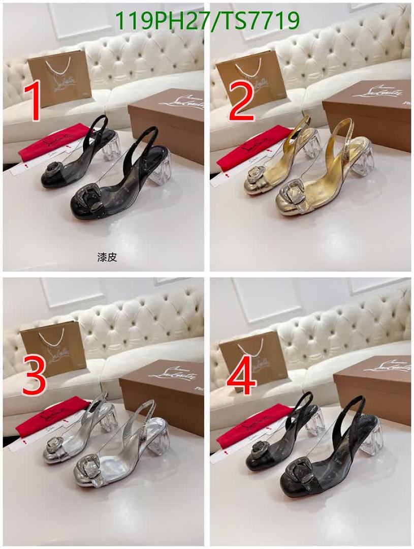 Christian Louboutin-Shoes(Women) Code: TS7719 $: 119USD