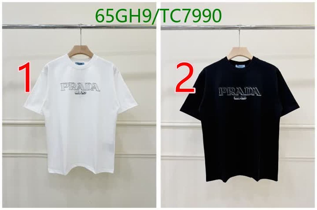 Prada-Clothing Code: TC7990 $: 65USD