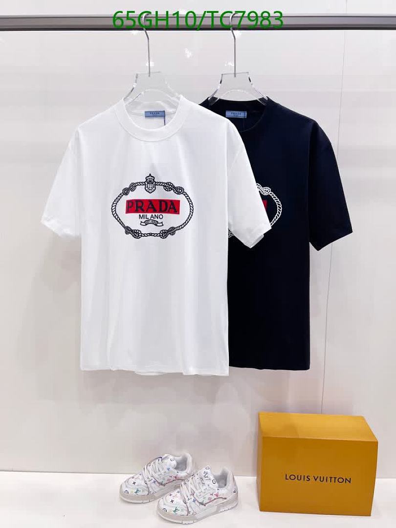 Prada-Clothing Code: TC7983 $: 65USD