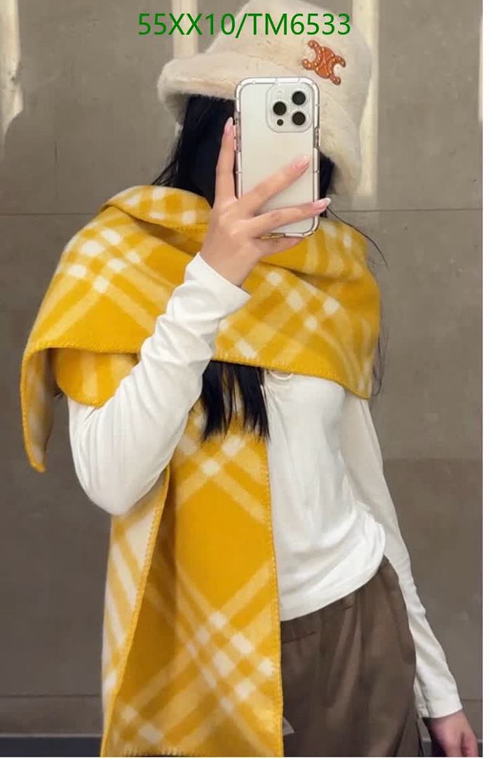 Burberry-Scarves Code: TM6533 $: 55USD