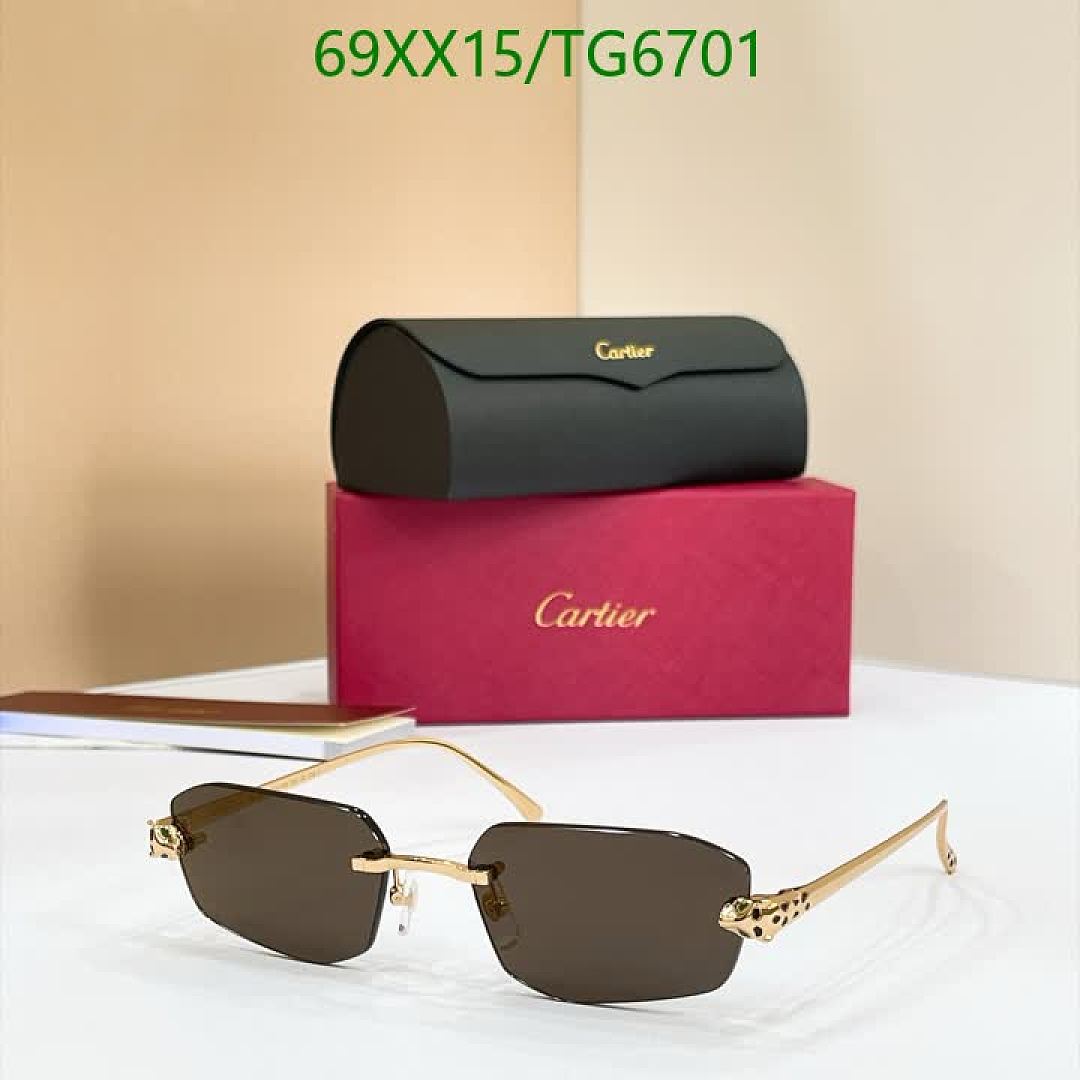 Cartier-Glasses Code: TG6701 $: 69USD