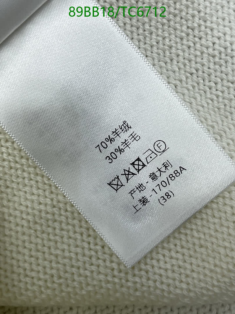 Dior-Clothing Code: TC6712 $: 89USD