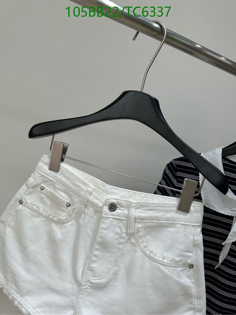 Miu Miu-Clothing Code: TC6337 $: 105USD