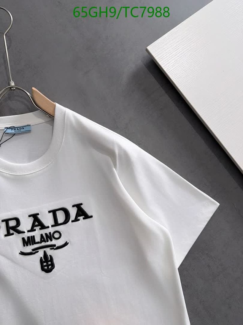 Prada-Clothing Code: TC7988 $: 65USD