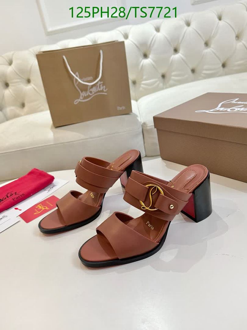 Christian Louboutin-Shoes(Women) Code: TS7721 $: 125USD