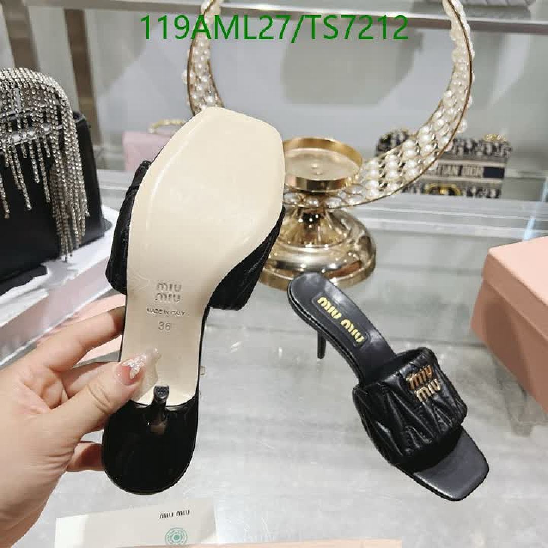 Miu Miu-Shoes(Women) Code: TS7212 $: 119USD