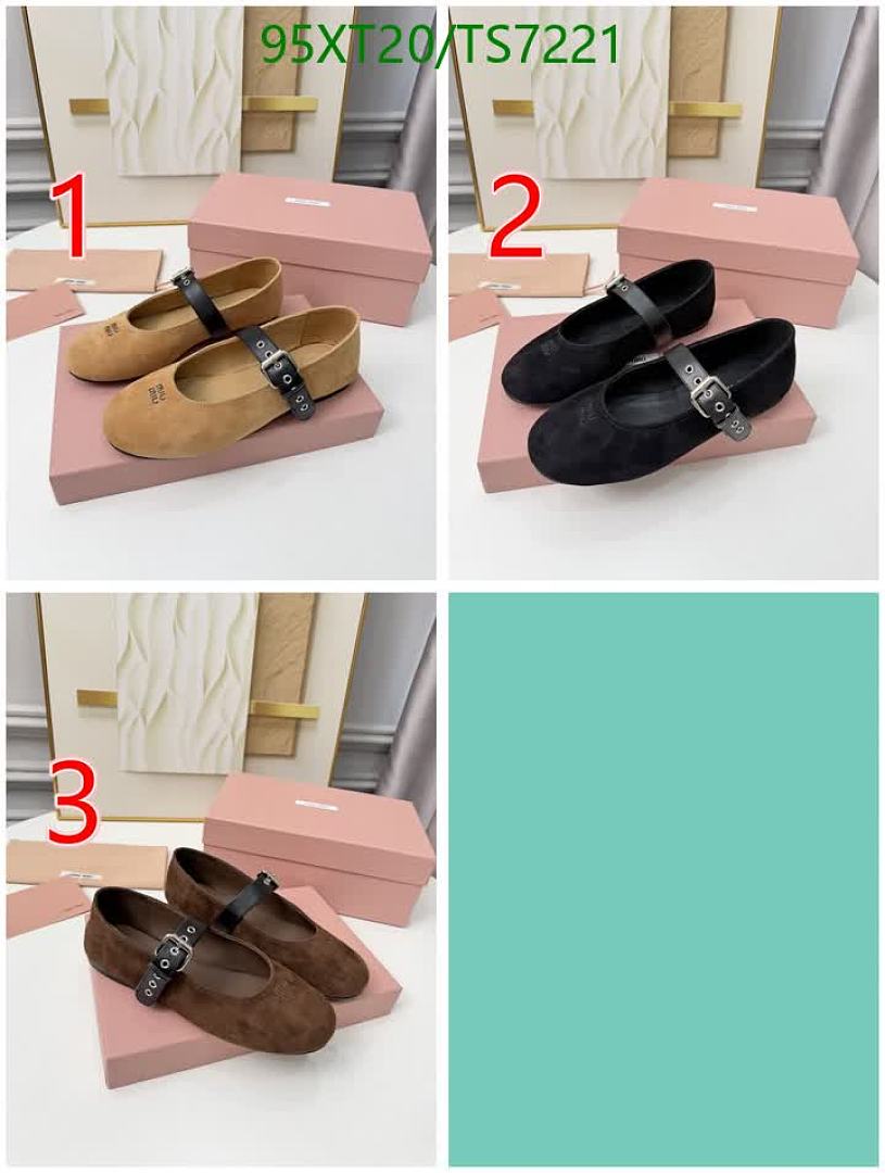 Miu Miu-Shoes(Women) Code: TS7221 $: 95USD