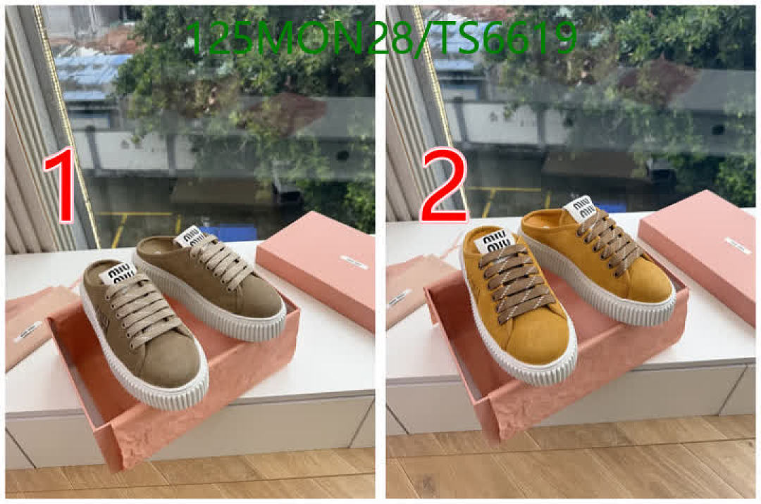 Miu Miu-Shoes(Women) Code: TS6619 $: 125USD
