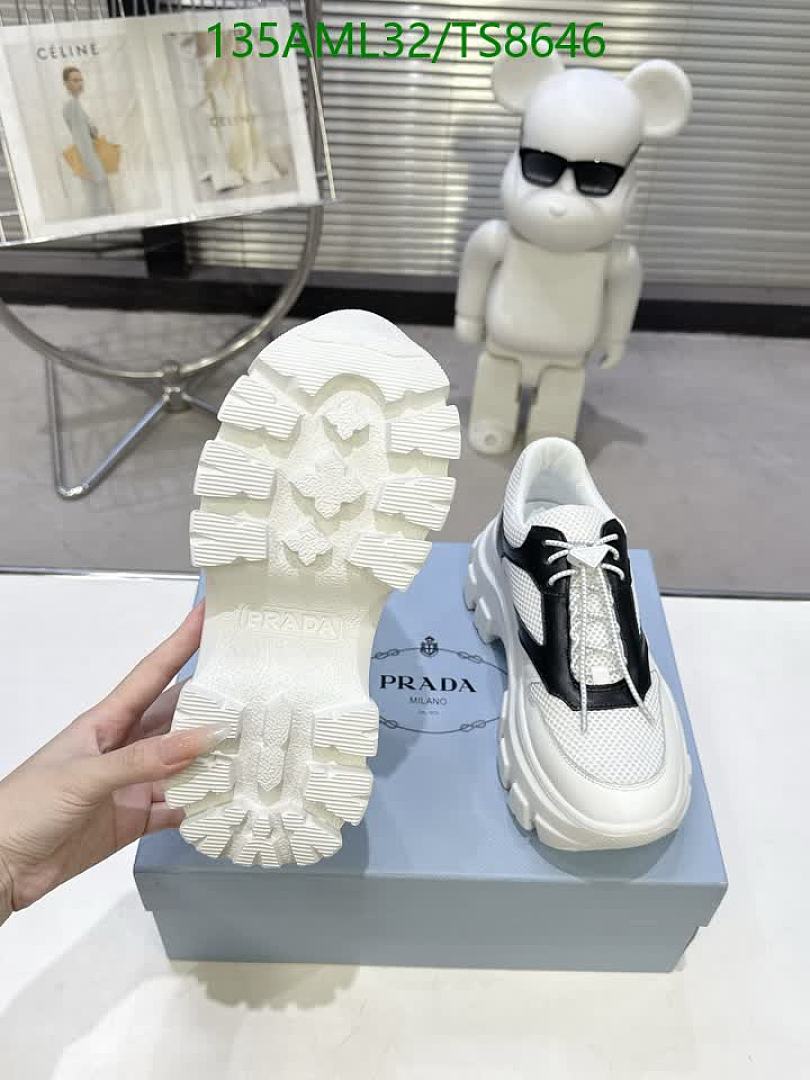 Prada-Shoes(Men) Code: TS8646 $: 135USD