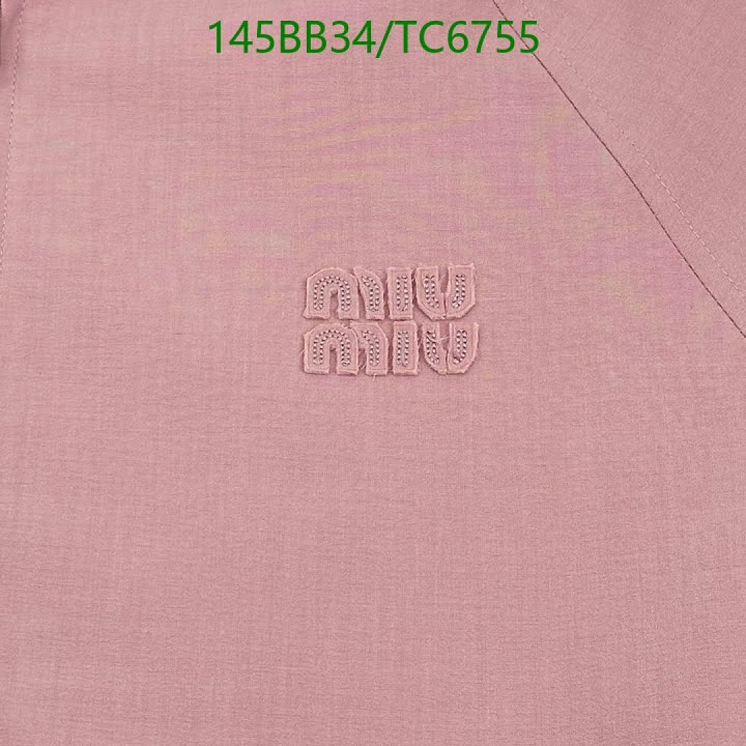 Miu Miu-Clothing Code: TC6755 $: 145USD