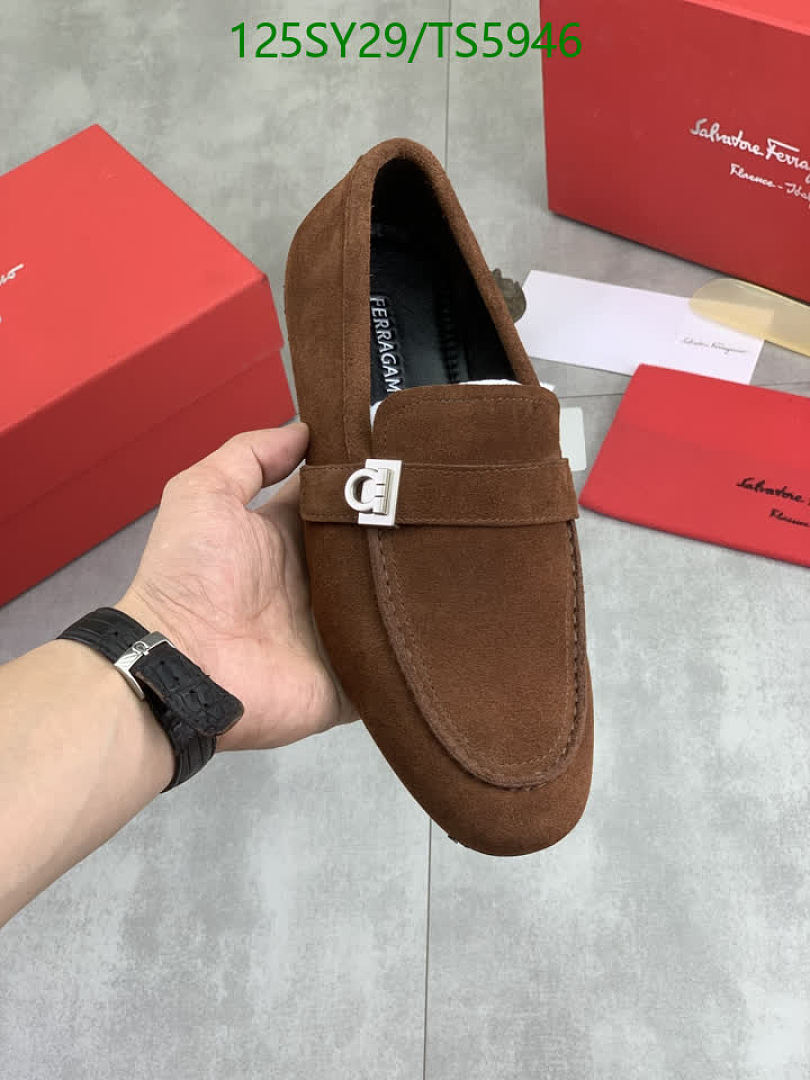Ferragamo-Shoes(Men) Code: TS5946 $: 125USD