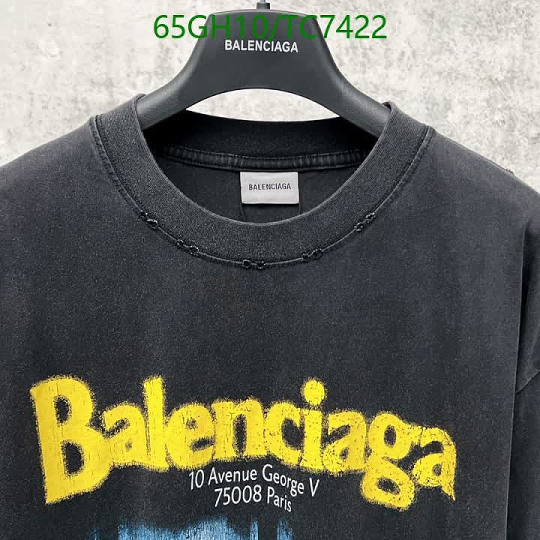Balenciaga-Clothing Code: TC7422 $: 65USD