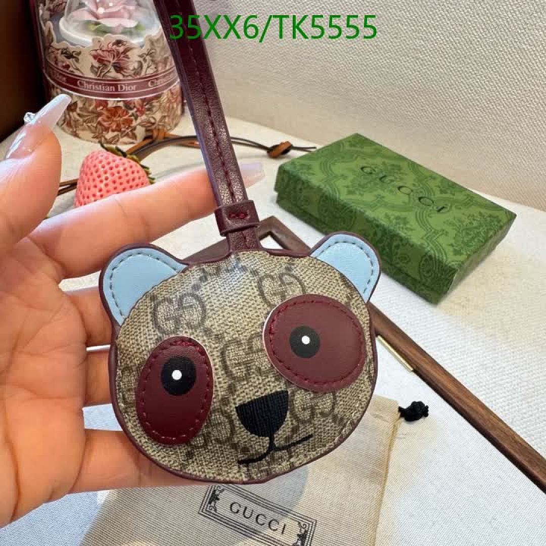 Gucci-Keychains & Bag Charms Code: TK5555 $: 35USD