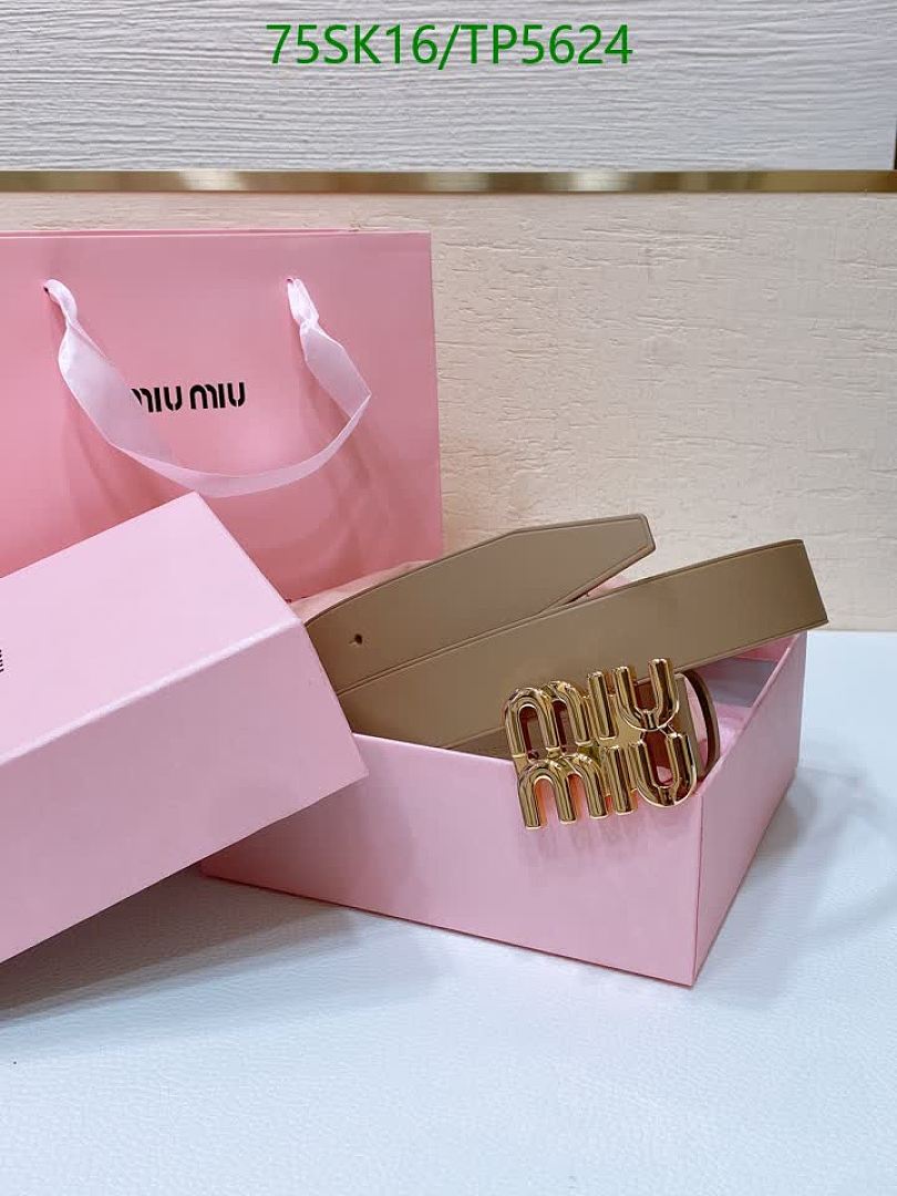 MIU MIU-Belts Code: TP5624 $: 75USD