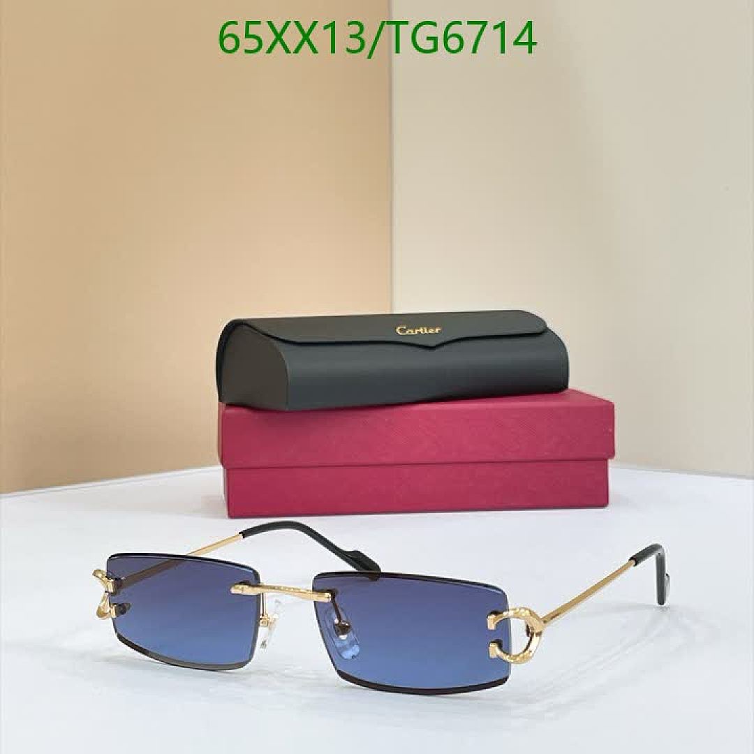Cartier-Glasses Code: TG6714 $: 65USD