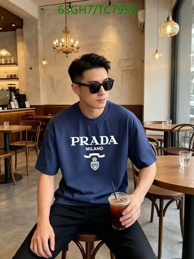 Prada-Clothing Code: TC7959 $: 65USD