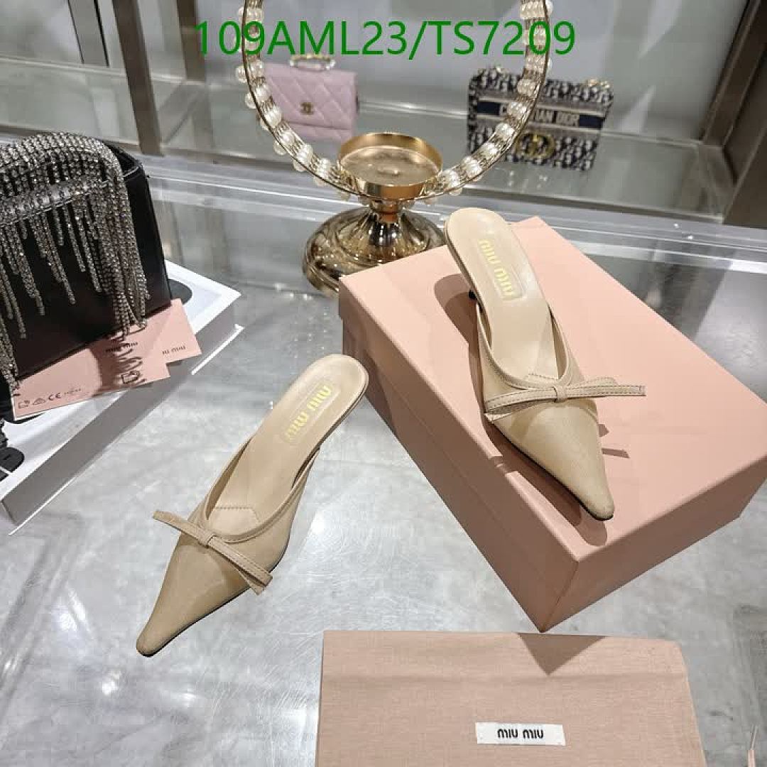 Miu Miu-Shoes(Women) Code: TS7209 $: 109USD