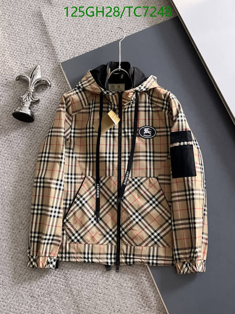 Burberry-Clothing Code: TC7248 $: 125USD