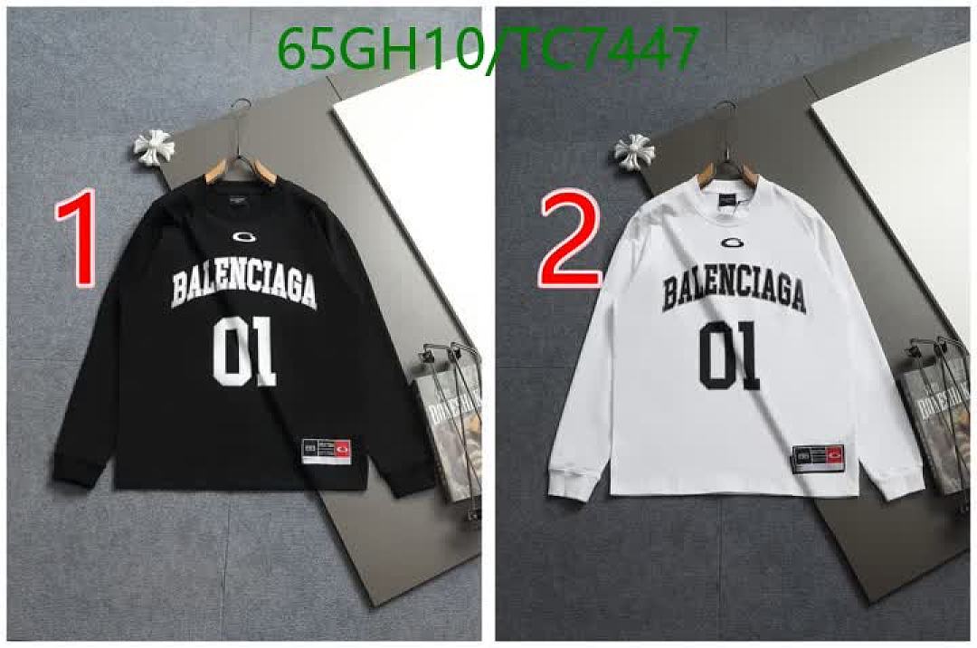 Balenciaga-Clothing Code: TC7447 $: 65USD