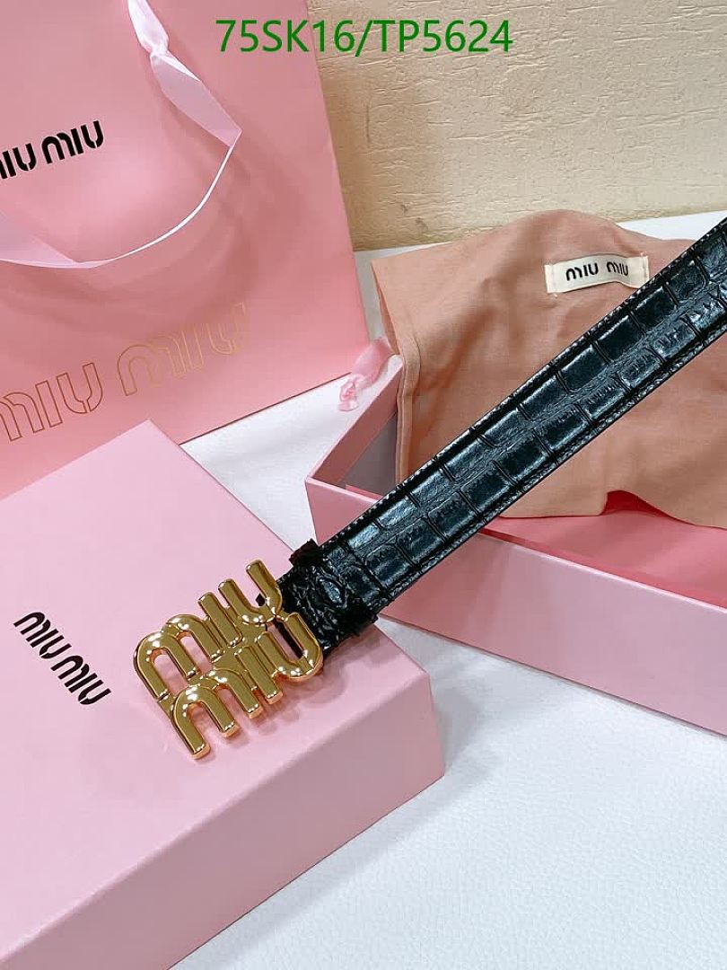 MIU MIU-Belts Code: TP5624 $: 75USD