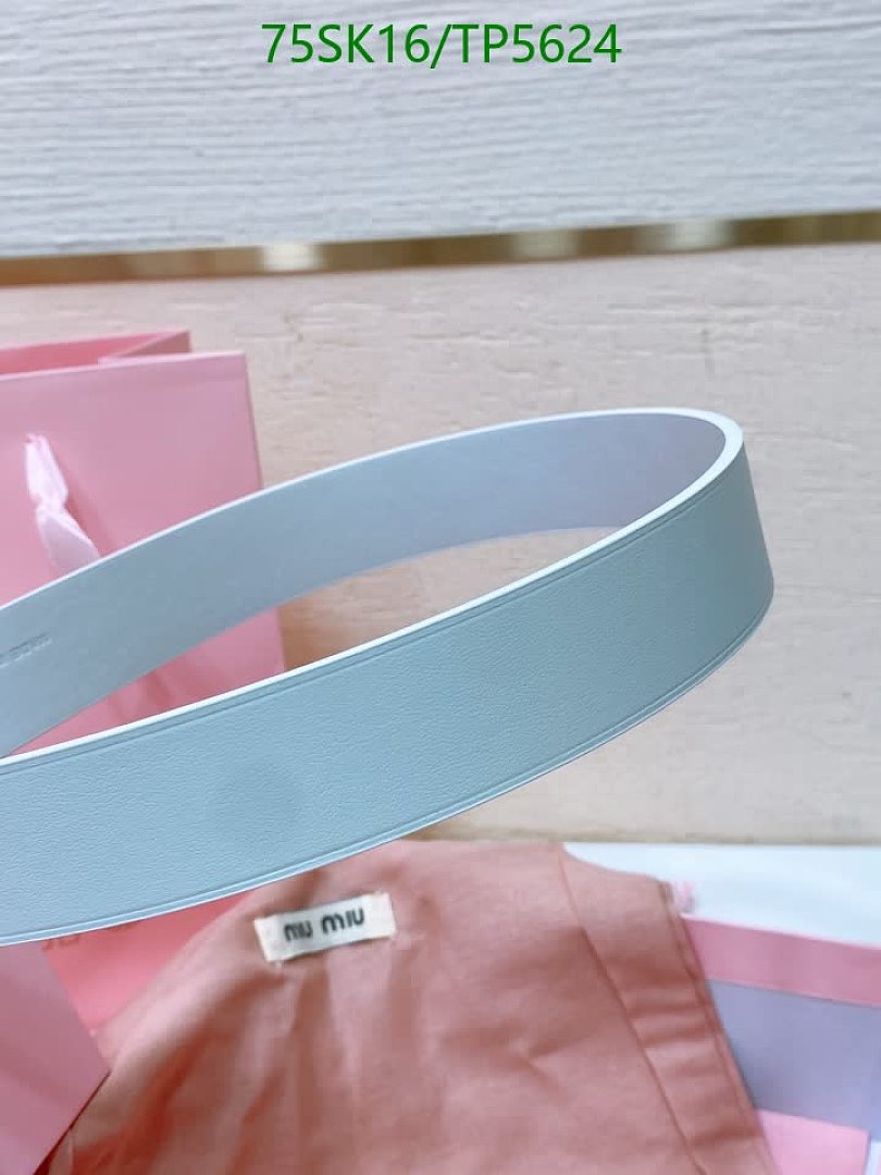 MIU MIU-Belts Code: TP5624 $: 75USD