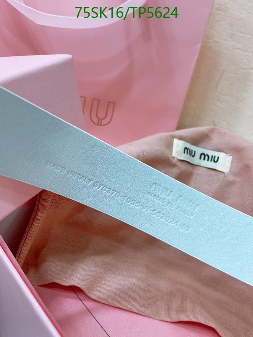 MIU MIU-Belts Code: TP5624 $: 75USD