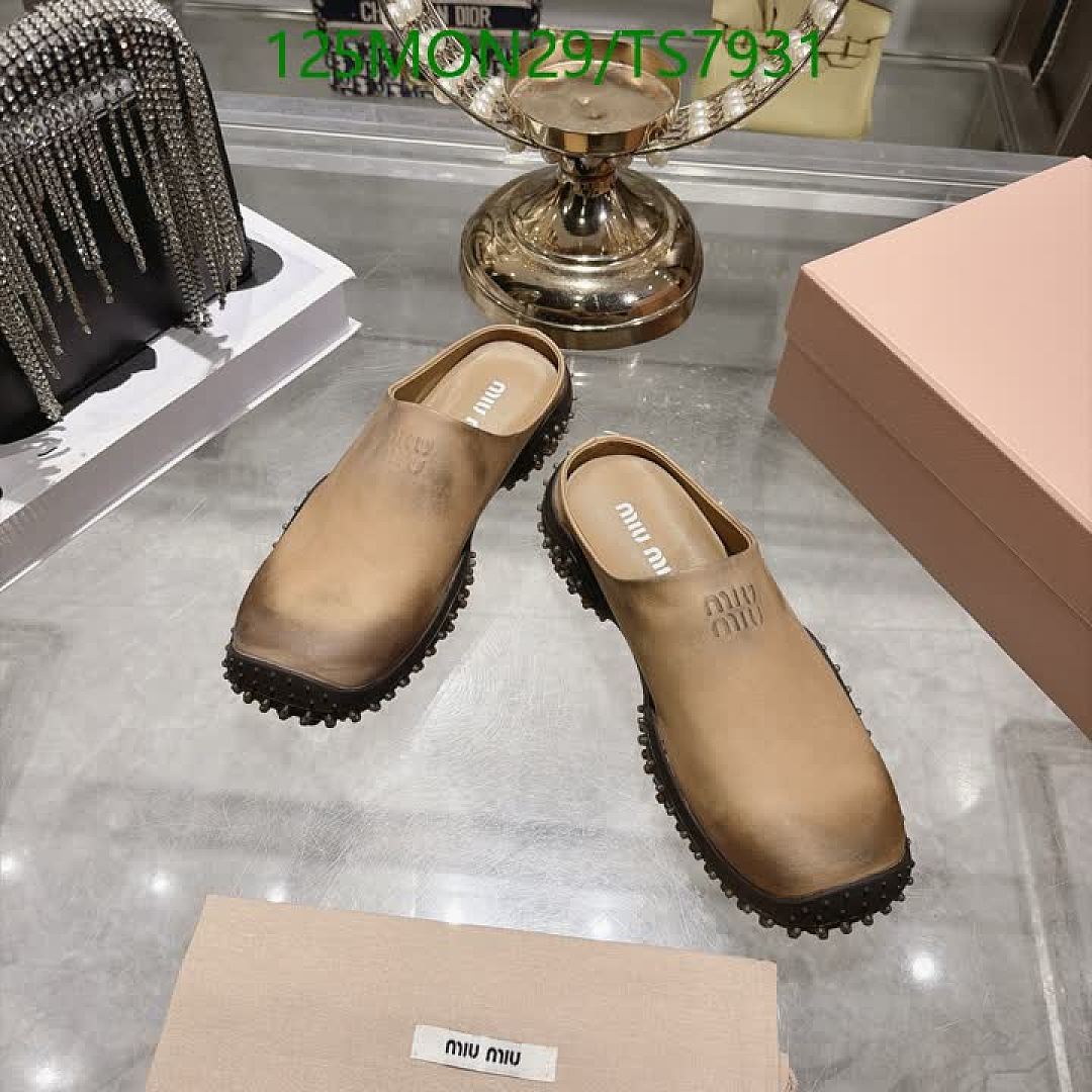 Miu Miu-Shoes(Women) Code: TS7931 $: 125USD