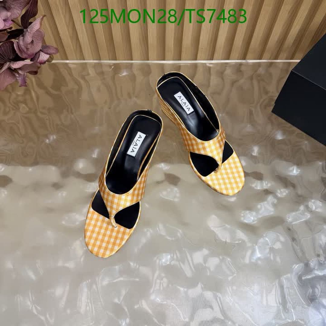 Alaia-Shoes(Women) Code: TS7483 $: 125USD