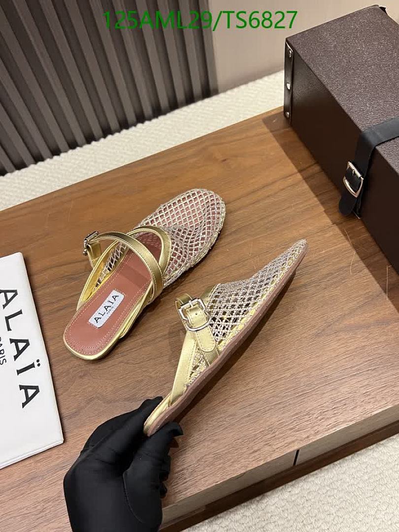 Alaia-Shoes(Women) Code: TS6827 $: 125USD