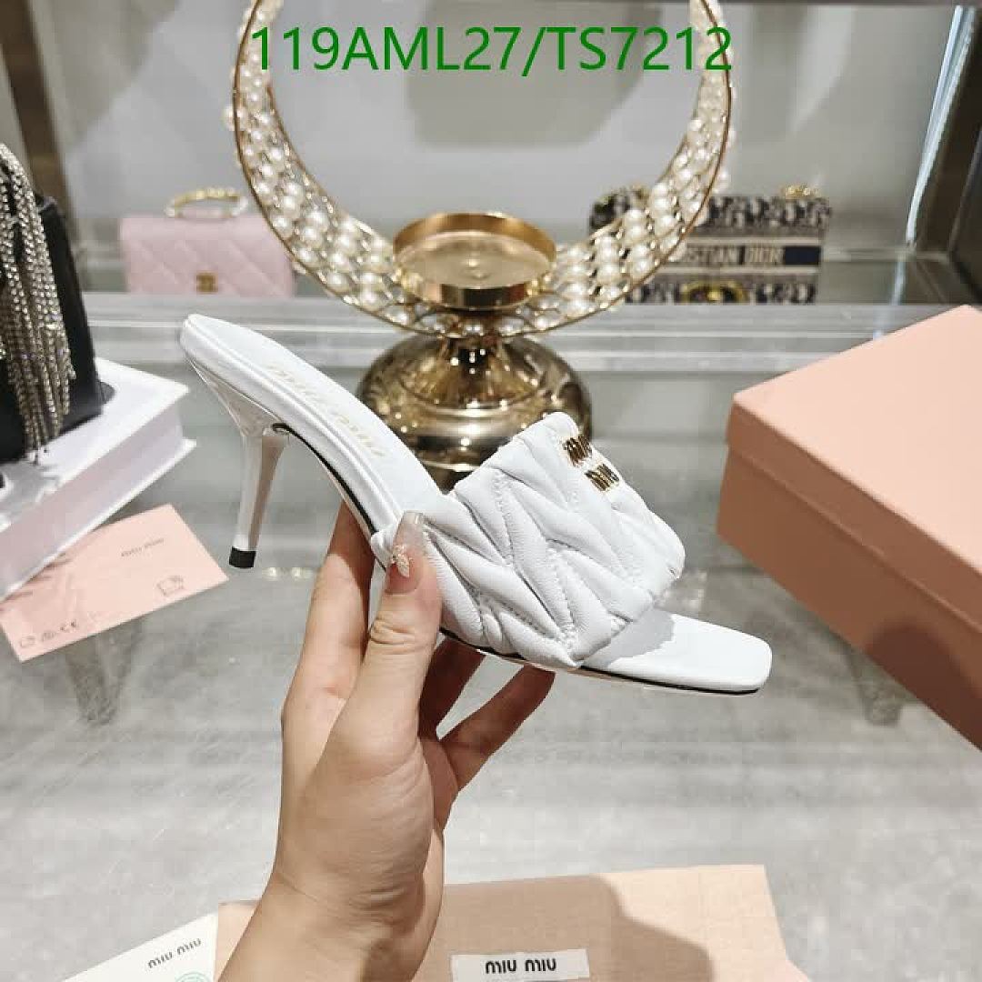 Miu Miu-Shoes(Women) Code: TS7212 $: 119USD