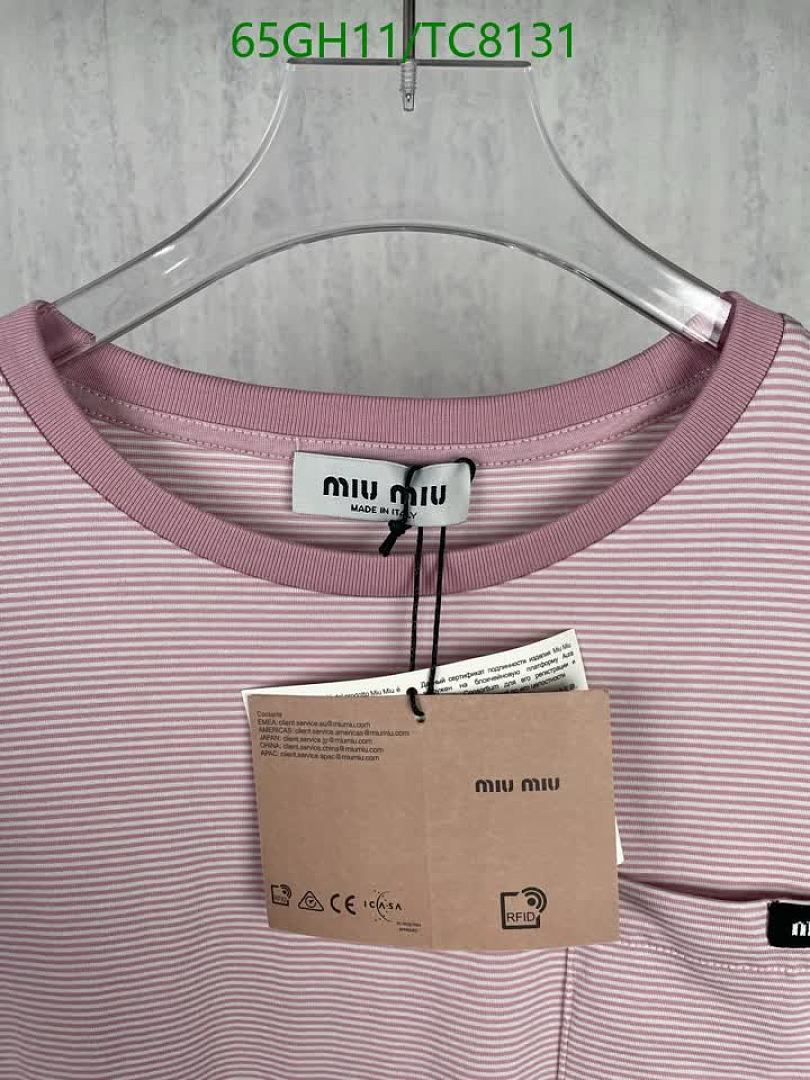 Miu Miu-Clothing Code: TC8131 $: 65USD