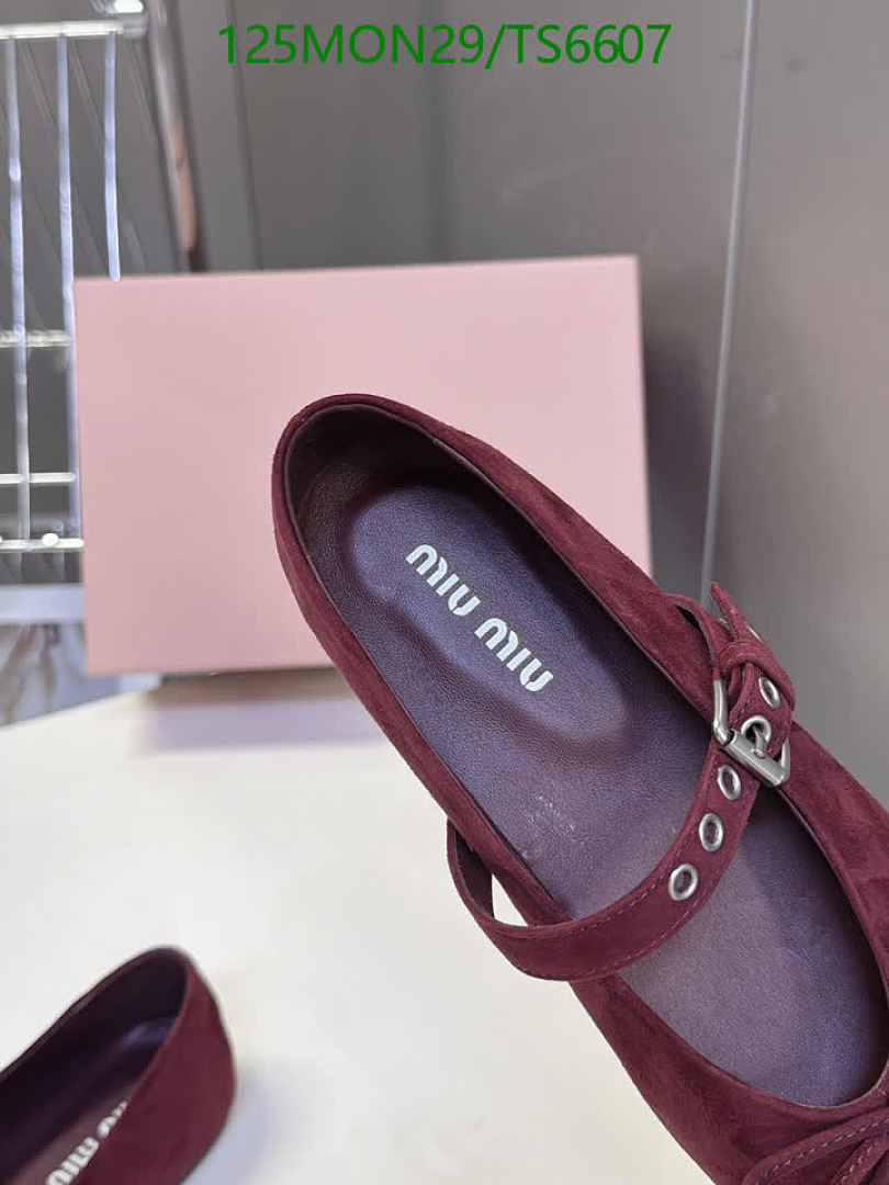 Miu Miu-Shoes(Women) Code: TS6607 $: 125USD