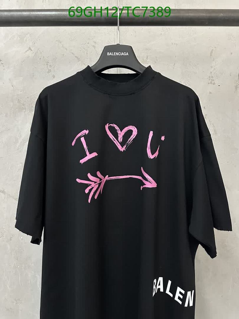 Balenciaga-Clothing Code: TC7389 $: 69USD
