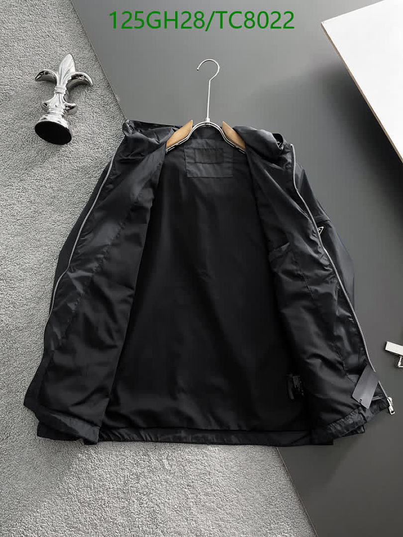 Prada-Clothing Code: TC8022 $: 125USD