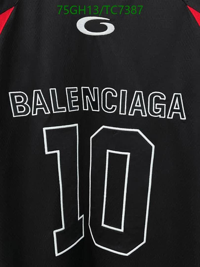 Balenciaga-Clothing Code: TC7387 $: 75USD