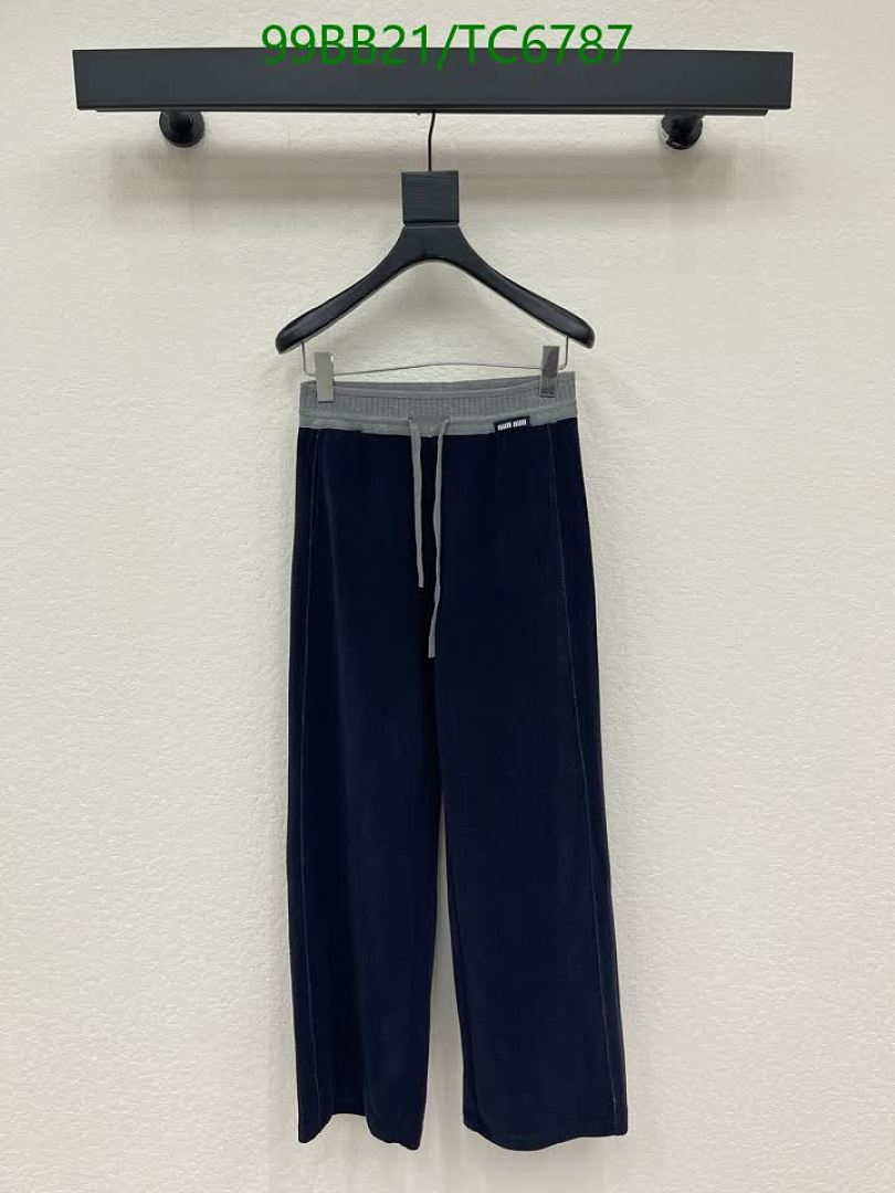 Miu Miu-Clothing Code: TC6787 $: 99USD