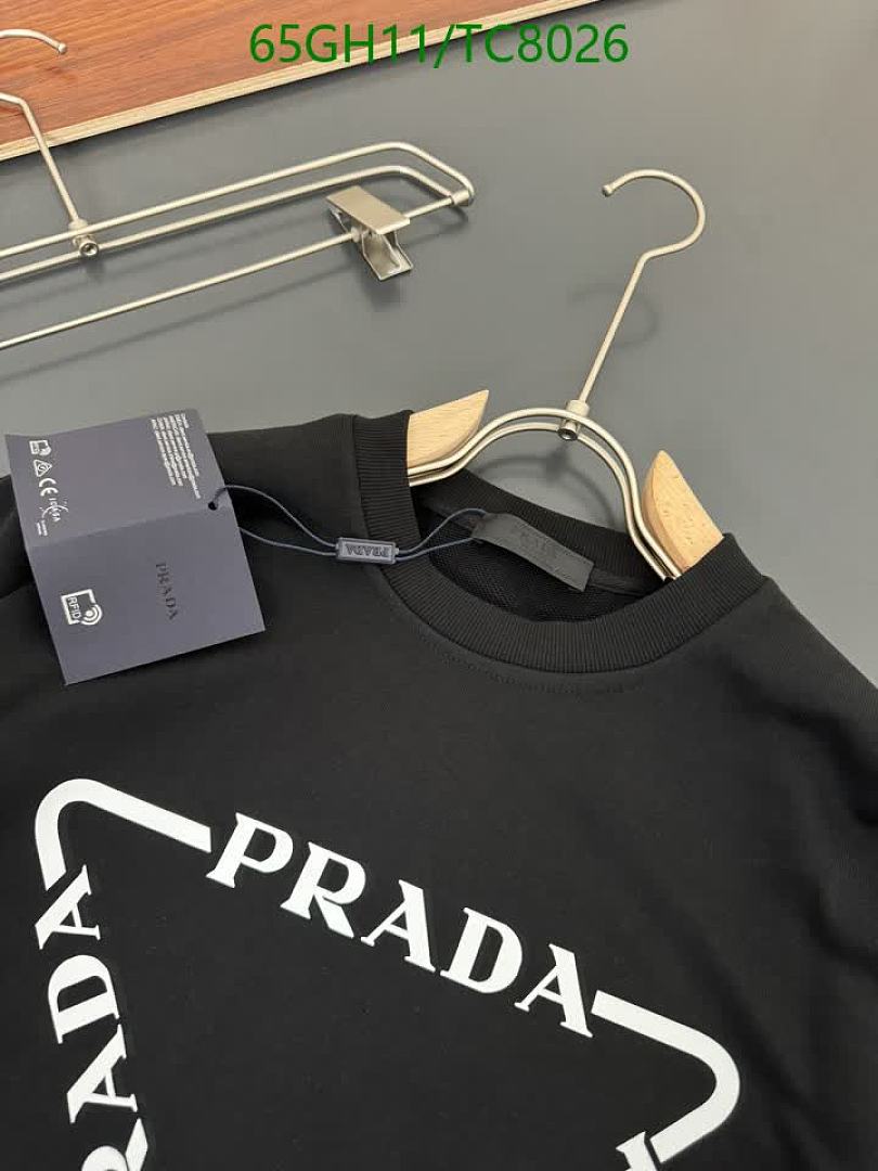 Prada-Clothing Code: TC8026 $: 65USD