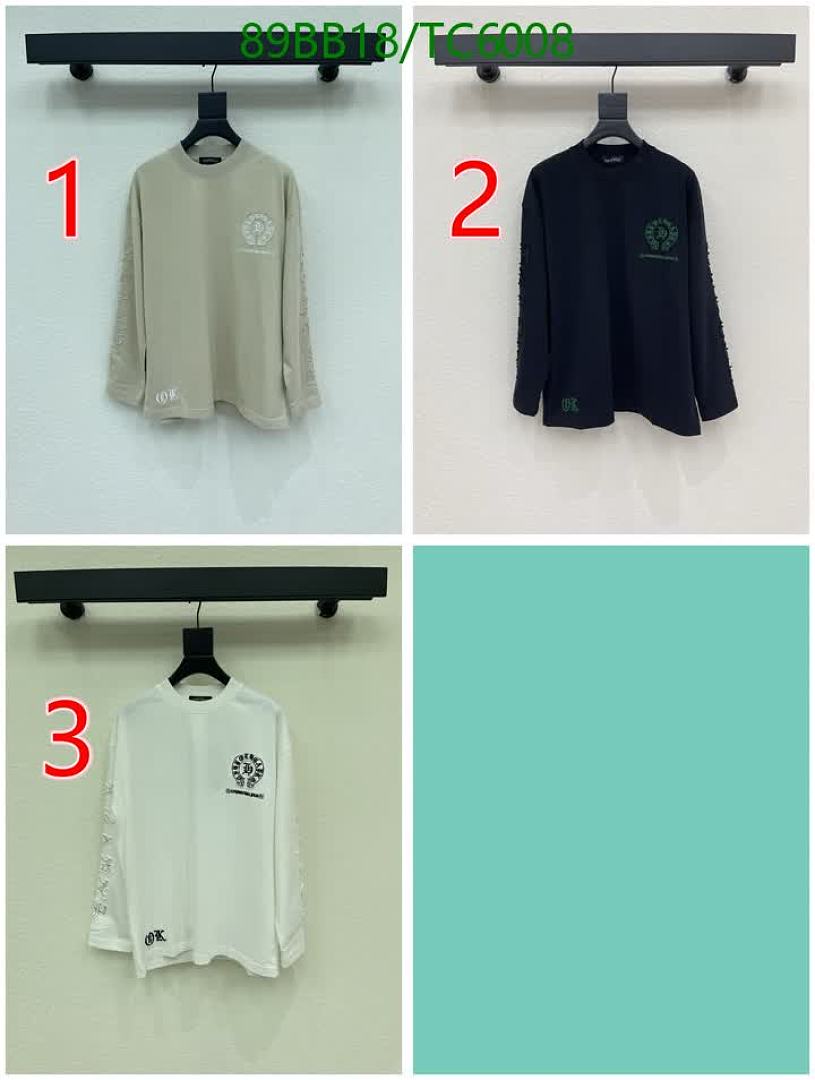 Chrome Hearts-Clothing Code: TC6008 $: 89USD