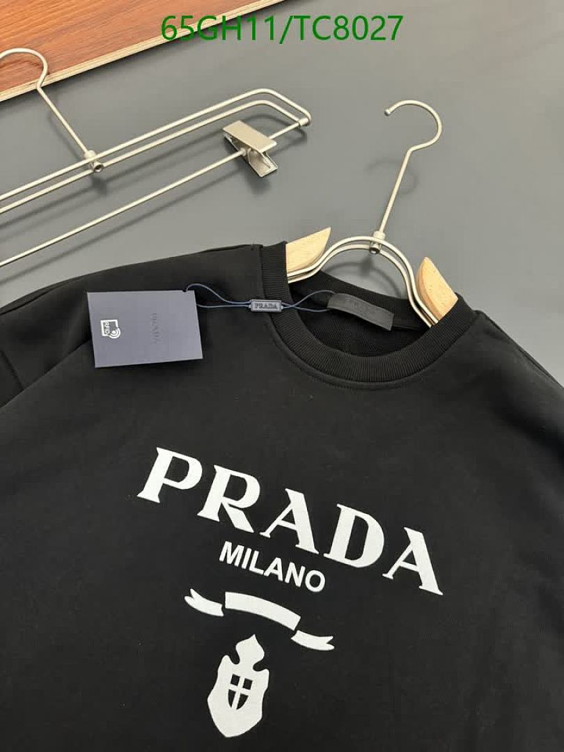 Prada-Clothing Code: TC8027 $: 65USD
